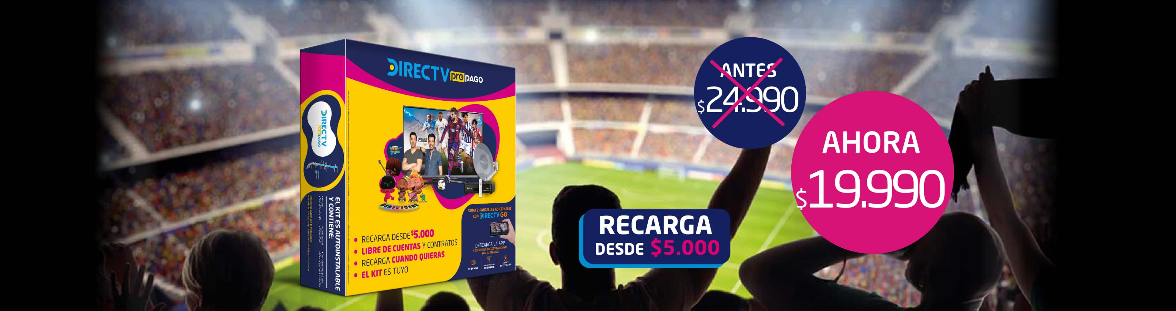 DIRECTV Prepago | DIRECTV Chile